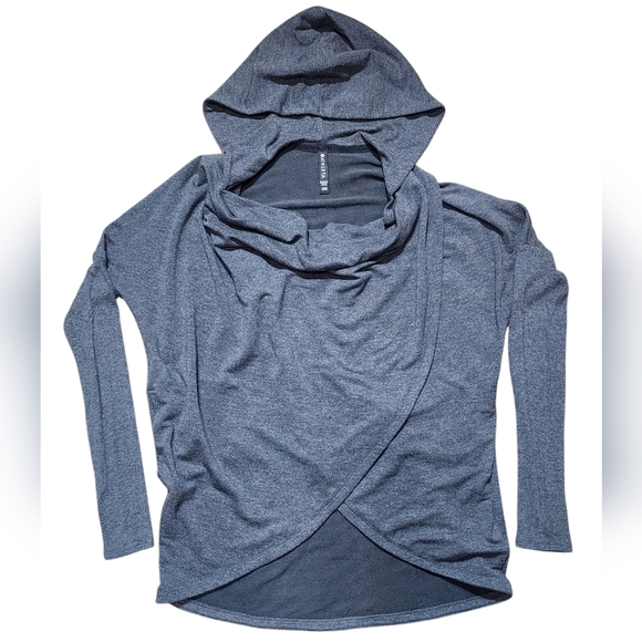 Athleta Womens Purana Wrap Sweatshirt Cardigan XXS - Picture 7 of 10